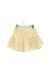 A Ivory Short Skirts from ValMax in size 6T for girl. (Back View)