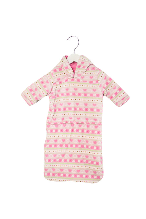 A Pink Sleepsacs from Chickeeduck in size O/S for girl. (Front View)