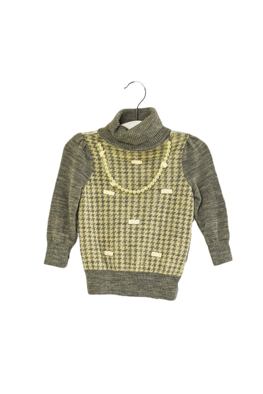 A Grey Knit Sweaters from Nicholas & Bears in size 6-12M for girl. (Front View)