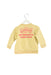 A Beige Crewneck Sweatshirts from Miki House in size 12-18M for girl. (Back View)
