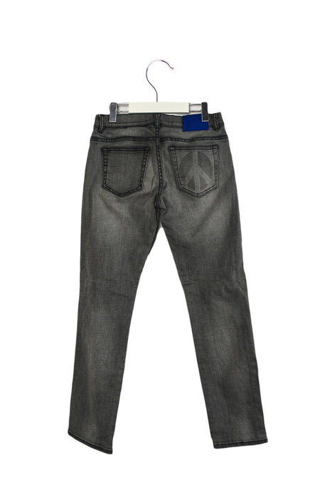 A Grey Jeans from Moschino in size 10Y for boy. (Back View)