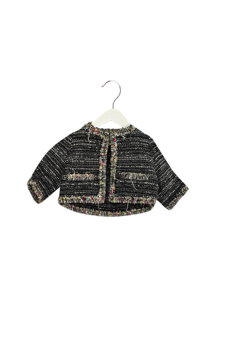 A Black Cardigans from Marie Chantal in size 3T for girl. (Front View)