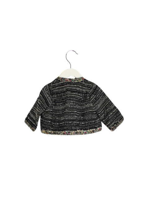 A Black Cardigans from Marie Chantal in size 3T for girl. (Back View)