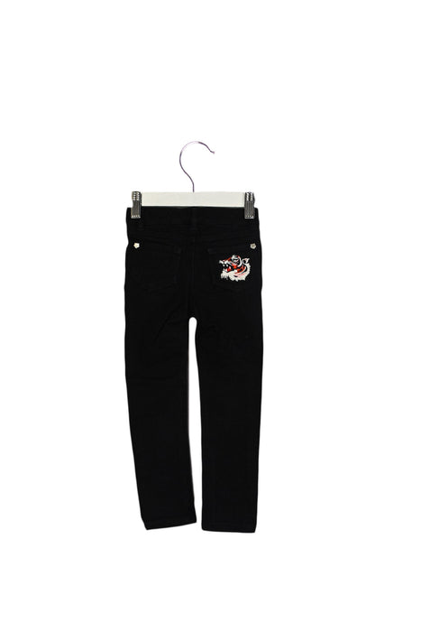 A Black Jeans from Kenzo in size 3T for girl. (Back View)