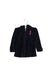 A Navy Zippered Sweatshirts from Juicy Couture in size 12-18M for girl. (Front View)