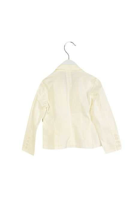 A White Blazers from Fun & Fun in size 4T for boy. (Back View)