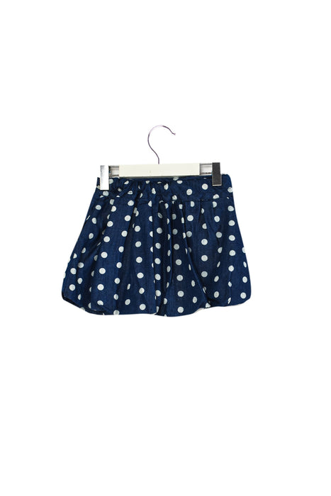 A Navy Short Skirts from Kladskap in size 2T for girl. (Back View)