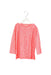 A Pink Long Sleeve Tops from Crewcuts in size 8Y for girl. (Front View)