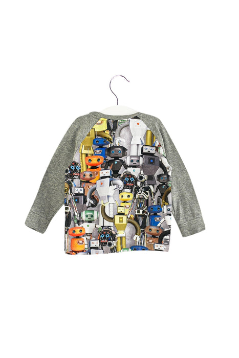 A Grey Crewneck Sweatshirts from Molo in size 2T for boy. (Back View)