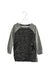 A Grey Sweater Dresses from Karl Lagerfeld in size 4T for girl. (Front View)