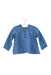 A Blue Long Sleeve Tops from Bonpoint in size 3-6M for boy. (Front View)