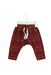 A Red Casual Pants from Petit Bateau in size 3-6M for boy. (Front View)