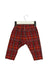 A Red Casual Pants from Petit Bateau in size 3-6M for boy. (Back View)