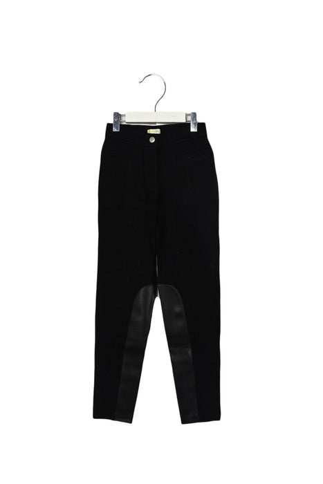 A Black Casual Pants from Crewcuts in size 8Y for girl. (Front View)