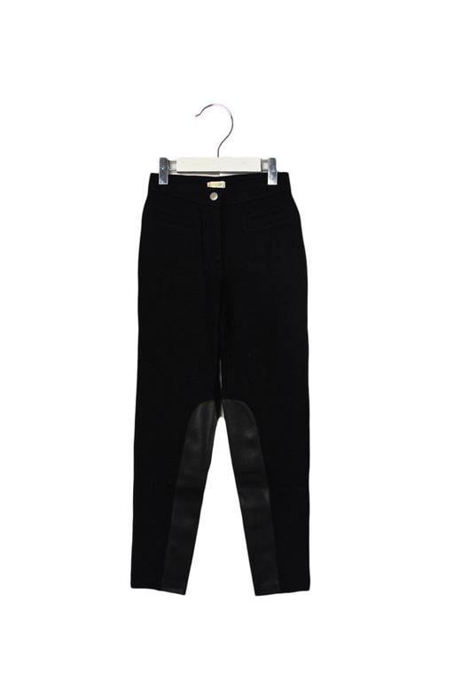 A Black Casual Pants from Crewcuts in size 8Y for girl. (Front View)