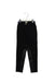 A Black Casual Pants from Crewcuts in size 8Y for girl. (Front View)