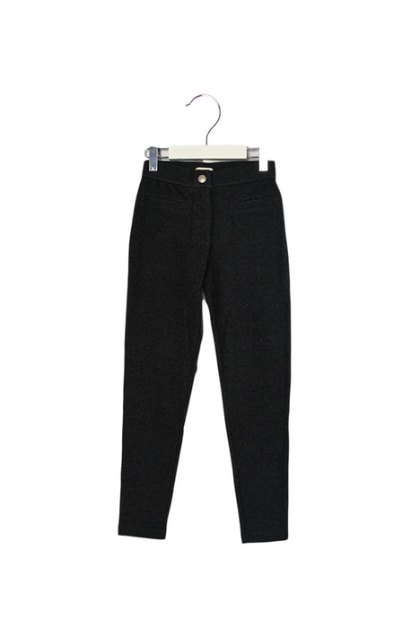 A Grey Casual Pants from Crewcuts in size 8Y for girl. (Front View)