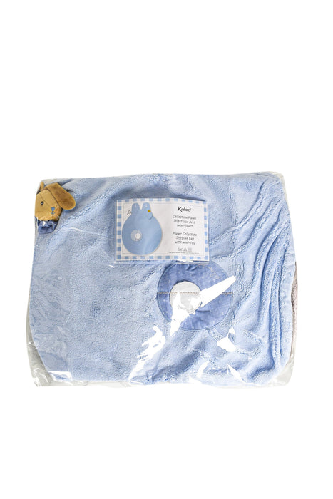 A Blue Sleepsacs from Kaloo in size 0-3M for neutral. (Front View)