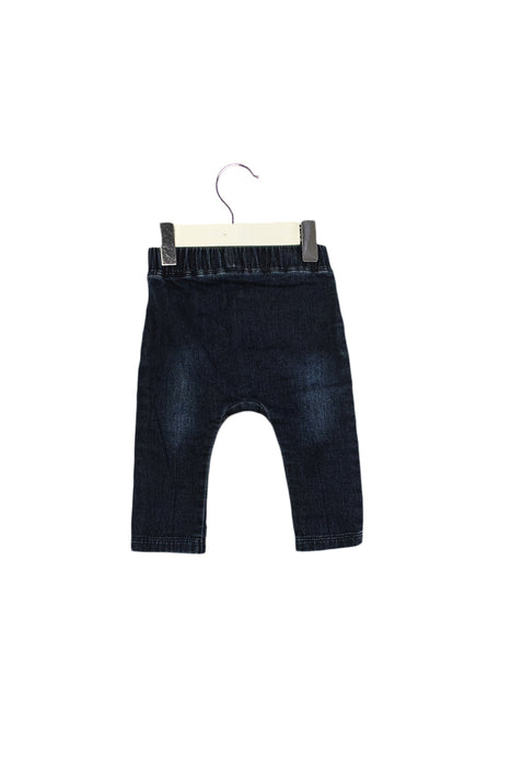 A Navy Casual Pants from Absorba in size 3-6M for boy. (Back View)
