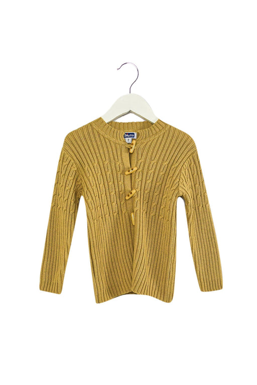 A Beige Cardigans from Chicco in size 3T for girl. (Front View)