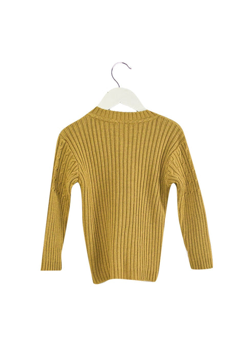 A Beige Cardigans from Chicco in size 3T for girl. (Back View)