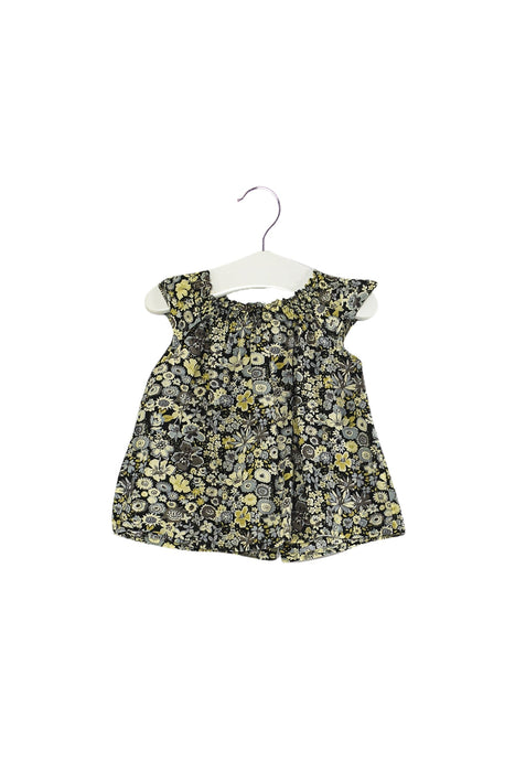 A Multicolour Short Sleeve Tops from Bonpoint in size 3-6M for girl. (Front View)