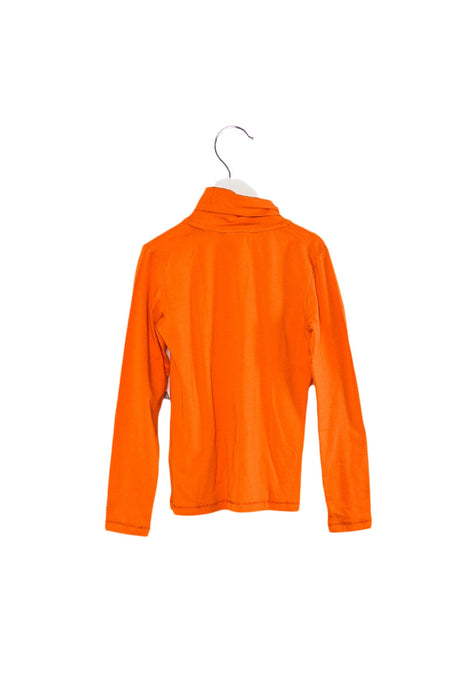 A Orange Long Sleeve Tops from Château de Sable in size 10Y for girl. (Back View)
