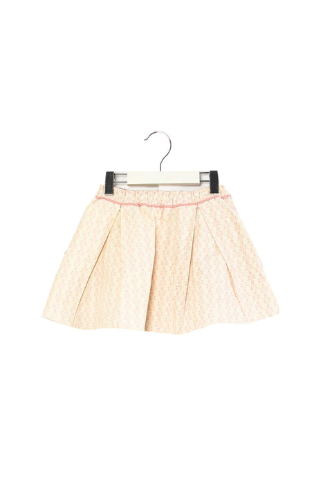 A Pink Short Skirts from Chickeeduck in size 2T for girl. (Front View)