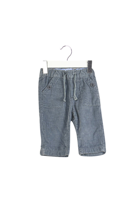 A Grey Casual Pants from Jacadi in size 3-6M for boy. (Front View)