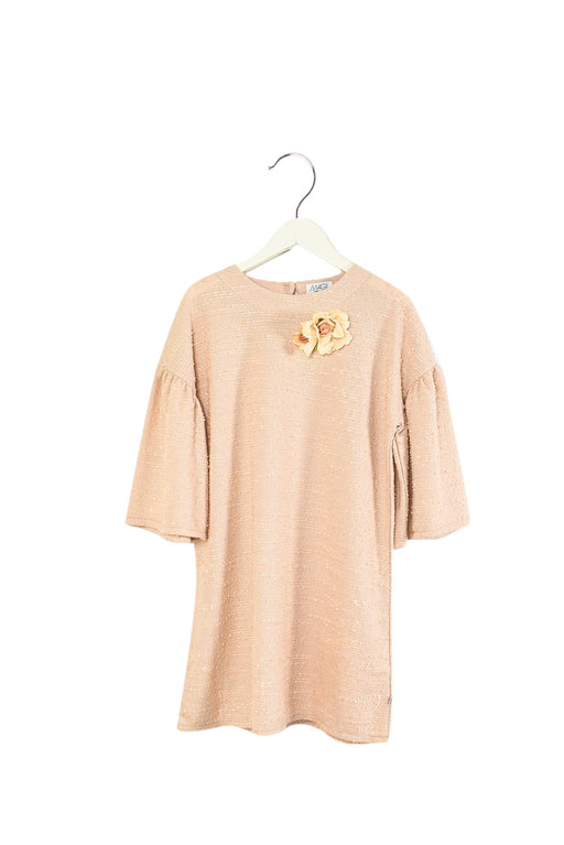 A Pink Short Sleeve Dresses from MAGIL in size 10Y for girl. (Front View)