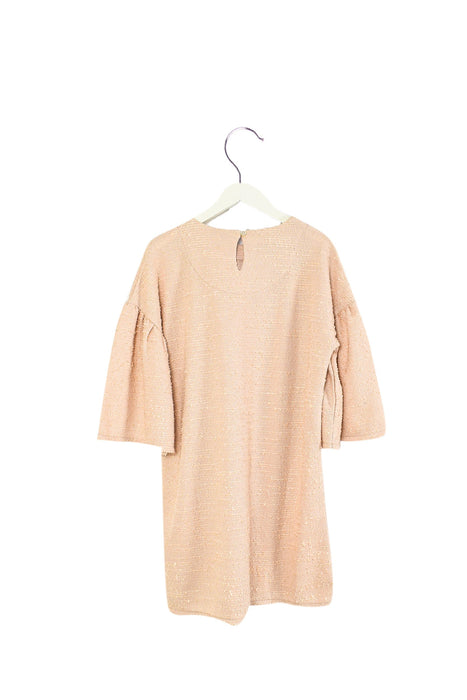 A Pink Short Sleeve Dresses from MAGIL in size 10Y for girl. (Back View)