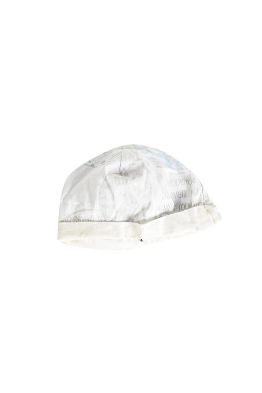 A White Hats Beanies & Caps from Roberto Cavalli in size 6-12M for neutral. (Front View)