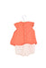 A Pink Rompers from Sergent Major in size 6-12M for girl. (Back View)