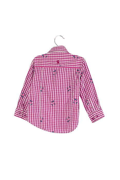 A Purple Shirts from Thomas Cook in size 2T for boy. (Back View)