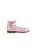 A Pink Flats from Little Mary in size 12-18M for girl. (Back View)