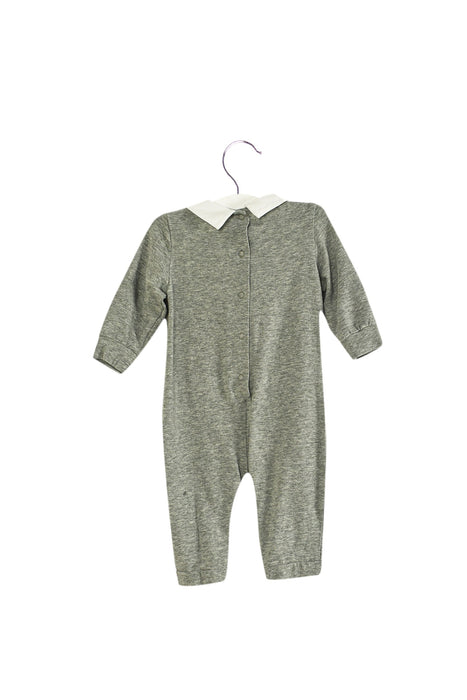 A Grey Long Sleeve Jumpsuits from Nicholas & Bears in size 6-12M for boy. (Back View)
