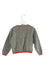 A Grey Cardigans from Momonittu in size 12-18M for girl. (Back View)