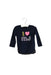 A Navy Long Sleeve Tops from Little Marc Jacobs in size 6-12M for girl. (Front View)