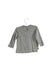 A Grey Long Sleeve Tops from Microbe by Miss Grant in size 6-12M for girl. (Back View)