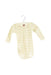 A Ivory Long Sleeve Bodysuits from Petit Bateau in size 3-6M for girl. (Front View)