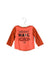 A Orange Long Sleeve Tops from Little Marc Jacobs in size 6-12M for girl. (Front View)