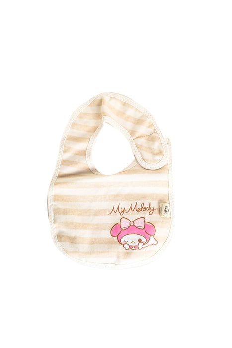 A Beige Bibs from Sanrio in size O/S for neutral. (Front View)
