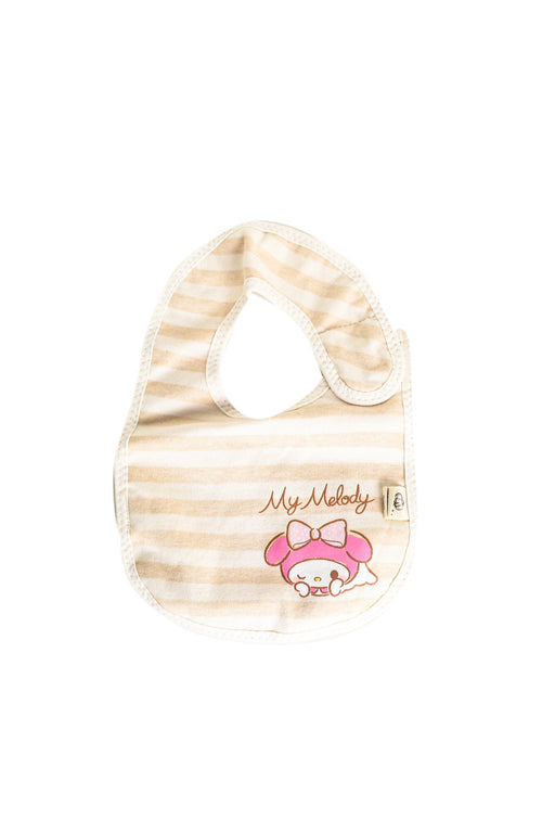 A Beige Bibs from Sanrio in size O/S for neutral. (Front View)