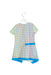 A Multicolour Short Sleeve Dresses from ValMax in size 4T for girl. (Back View)
