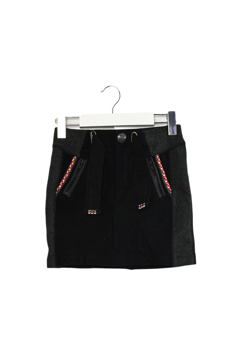 A Black Short Skirts from Catimini in size 4T for girl. (Front View)