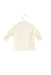 A White Long Sleeve Polos from Nicholas & Bears in size 0-3M for boy. (Back View)