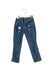 A Blue Jeans from Juicy Couture in size 4T for girl. (Front View)