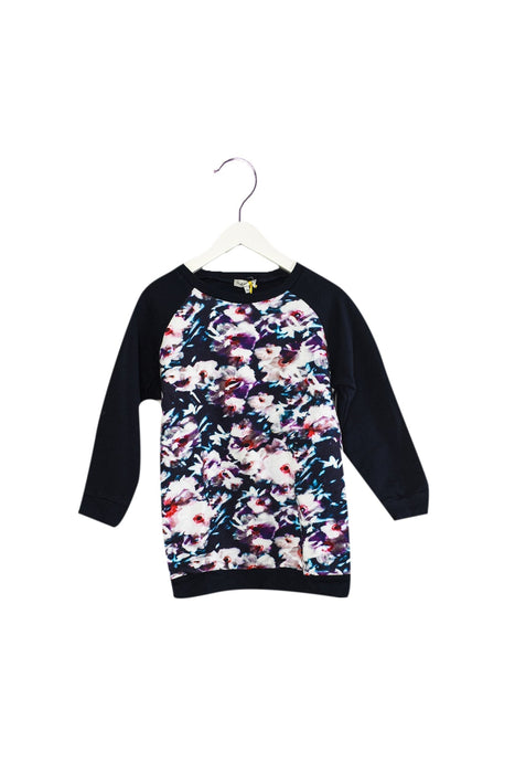 A Multicolour Crewneck Sweatshirts from Paul Smith in size 4T for girl. (Front View)