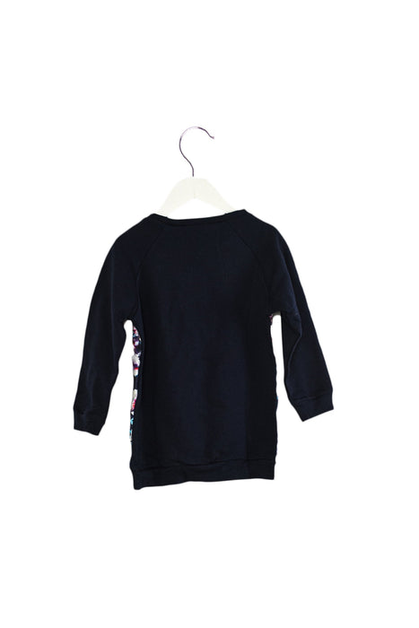 A Multicolour Crewneck Sweatshirts from Paul Smith in size 4T for girl. (Back View)