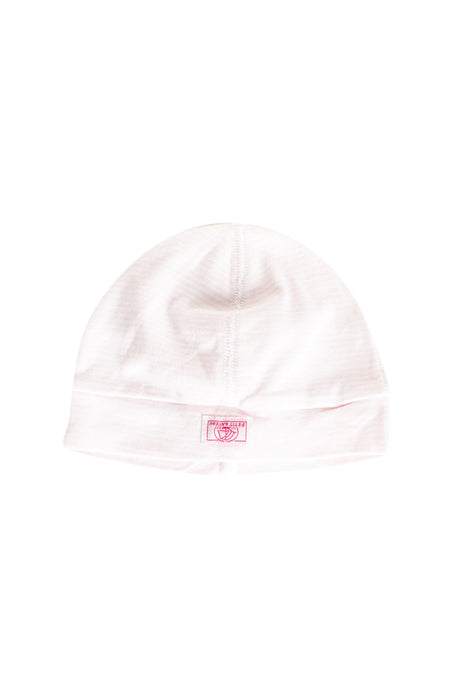 A Pink Hats Beanies & Caps from Petit Bateau in size 0-3M for girl. (Front View)